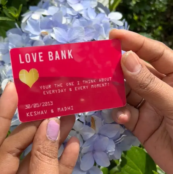 Love bank card