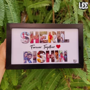 You & me Name frame 12x7
